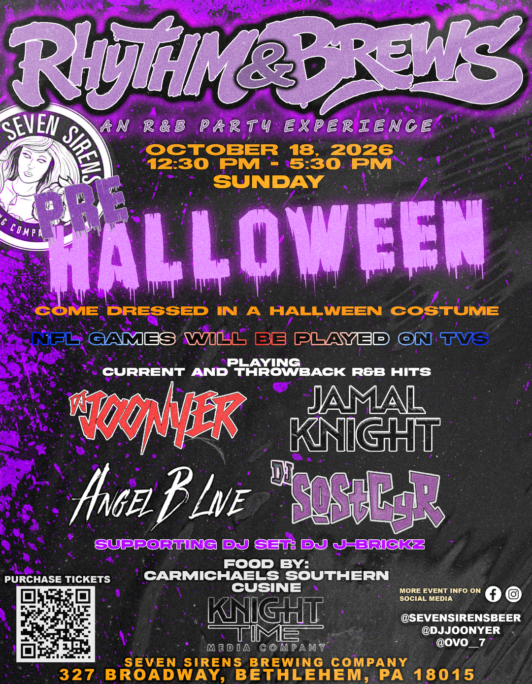 October 18th Rhythm & Brews R&B Experience