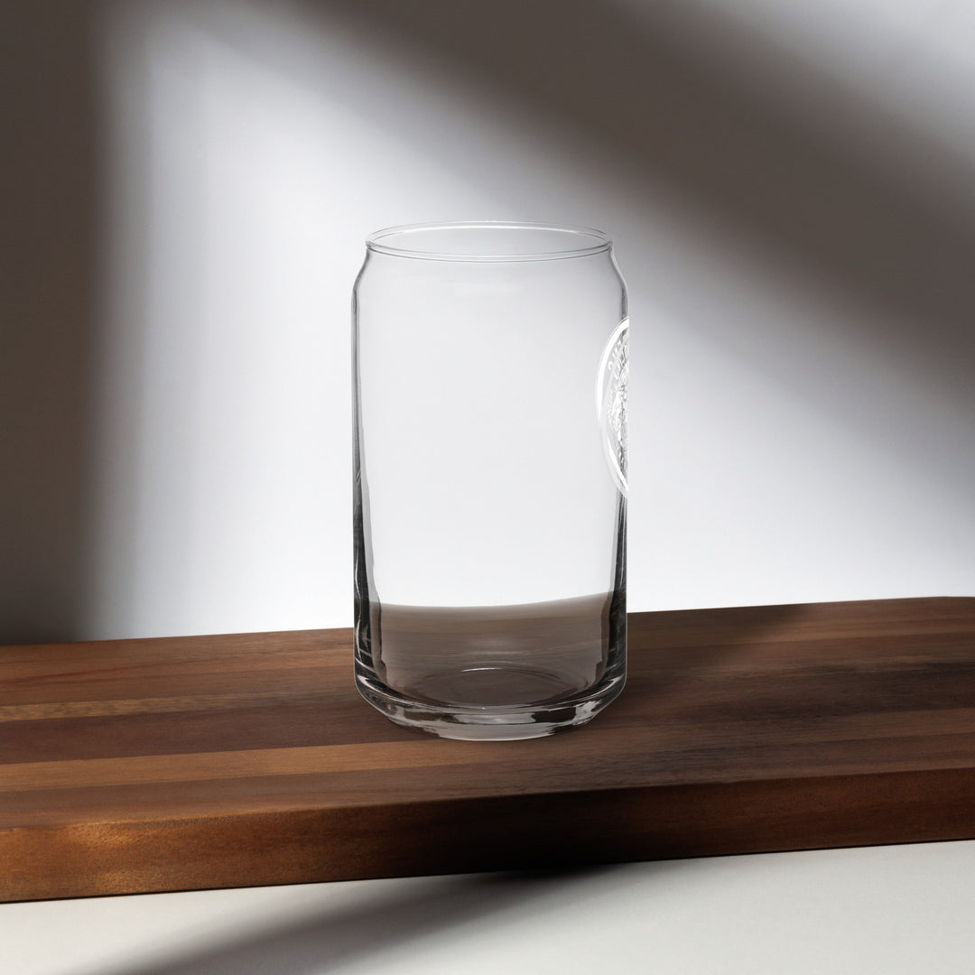Can-Shaped Glass Mermaid - White