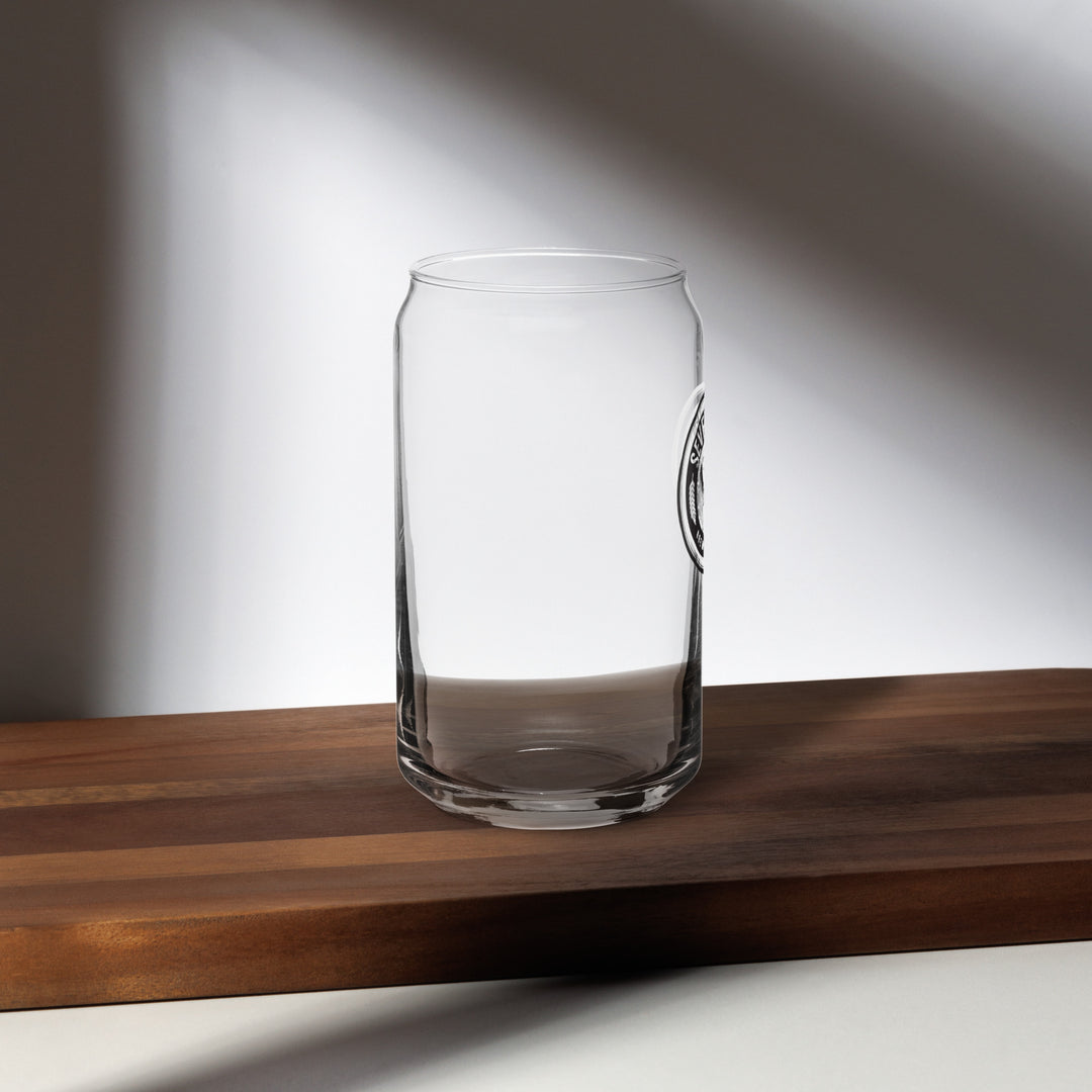 Can-shaped glass Mermaid - Black